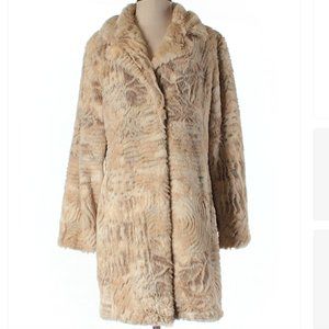 Kristen Blake Luxurious Long Faux Fur Winter Coat